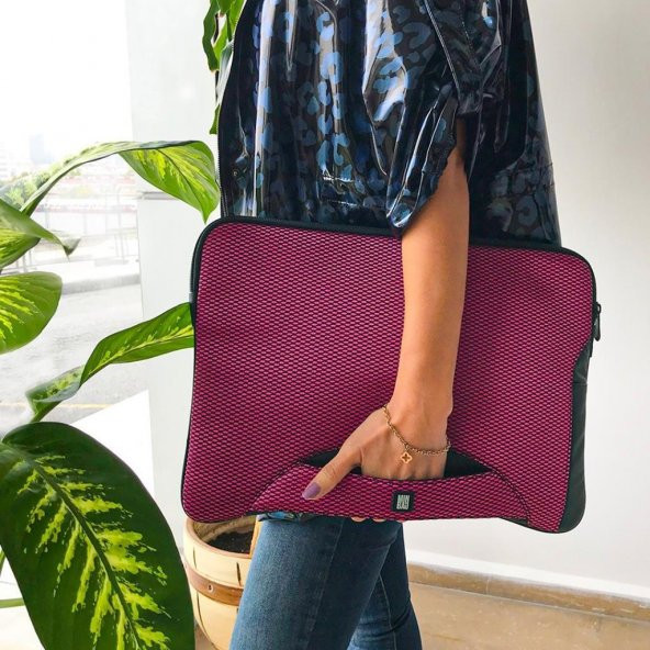 Minbag Marry 15 Laptop Çantası Pembe - 9