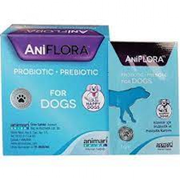 Aniflora Köpek Probiyotik + Prebiyotik Karışımı 1 Gr ( 3 Adet )