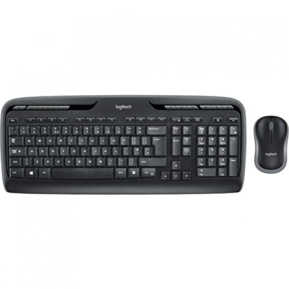 Logitech MK330 Kablosuz Klavye Mouse Set Siyah 920-003988