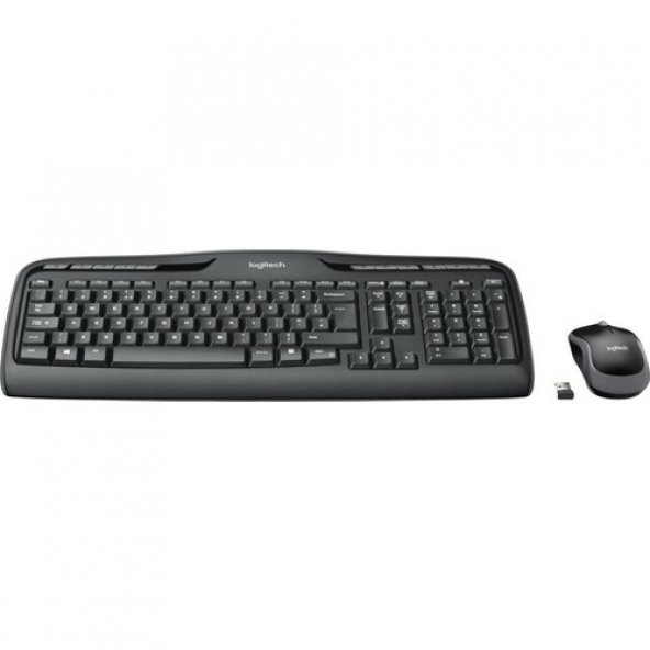 Logitech MK330 Kablosuz Klavye Mouse Set Siyah 920-003988 - 2