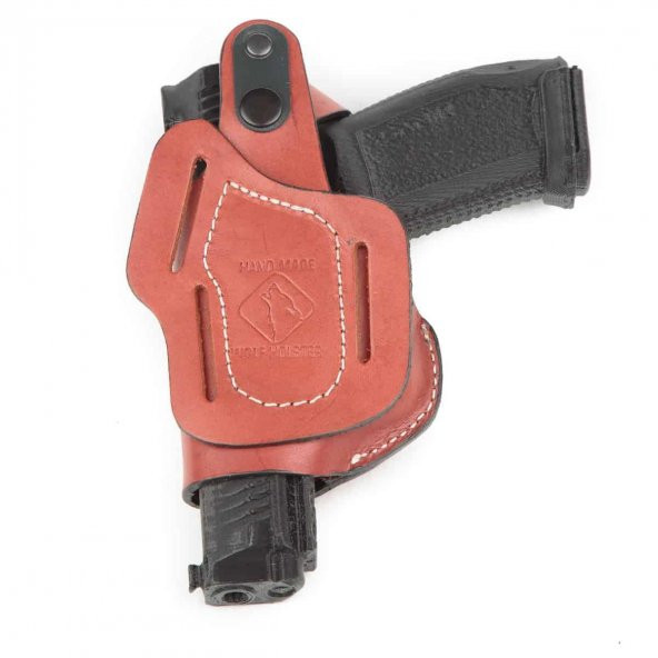 Wolf Holster Sarsılmaz Deri Tabanca Kılıfı İç Dış Yarım Taba - 2