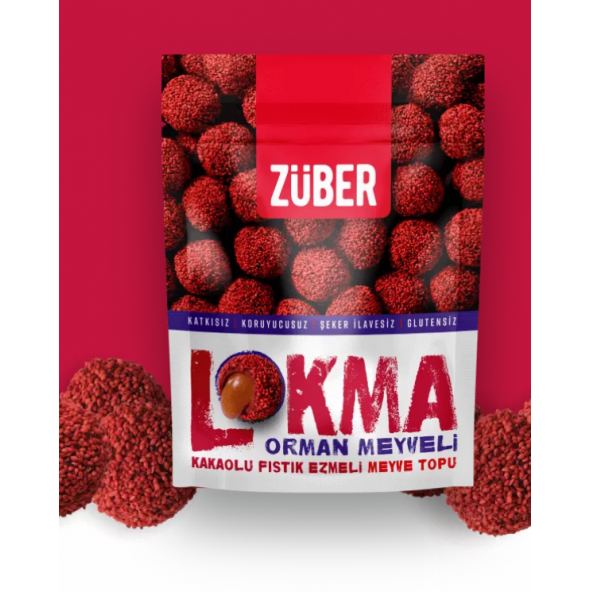 Züber Lokma Orman Meyveli Fıstık Ezmeli 96 Gr