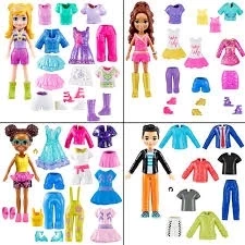 Polly Pocket ve Arkadaşları Kombin Eğlencesi Oyun Seti HKW10