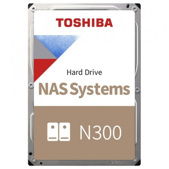 Toshiba N300 HDWG21EUZSVA 3.5 14TB 256MB 7200RPM NAS SATA3 Sabit Disk