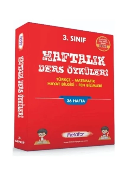 METAFOR 3.SINIF HAFTALIK DERS ÖYKÜLERİ