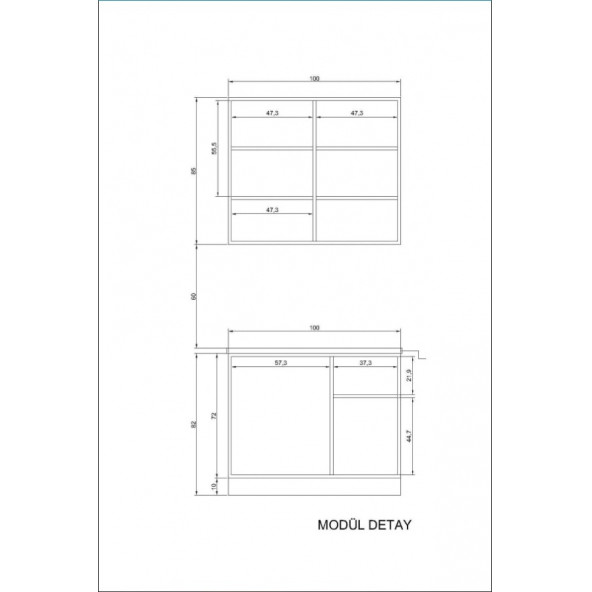 Ahşap Hazır Mutfak Dolabı - 4