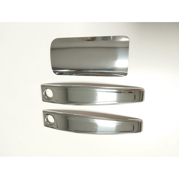Peugeot J10 Krom Kapı Kolu 3 Parça 2010+ Paslanmaz Çelik - Resim 6
