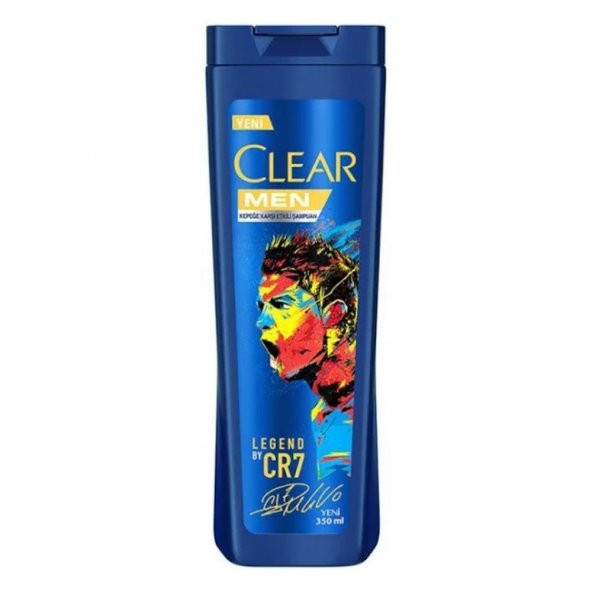 Clear Men Kepeğe Karşı Etkili Şampuan Legend By CR7 350 ml