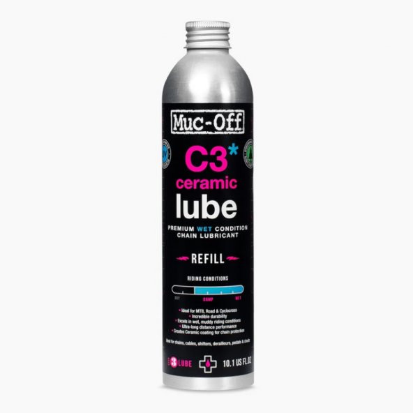 Muc-Off C3 Wet Ceramic Zincir Yağı 300 ML - 4