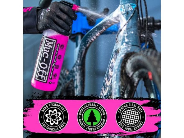 Muc-Off Nano Tech Bike Cleaner Temizleme 1 Litre - 3