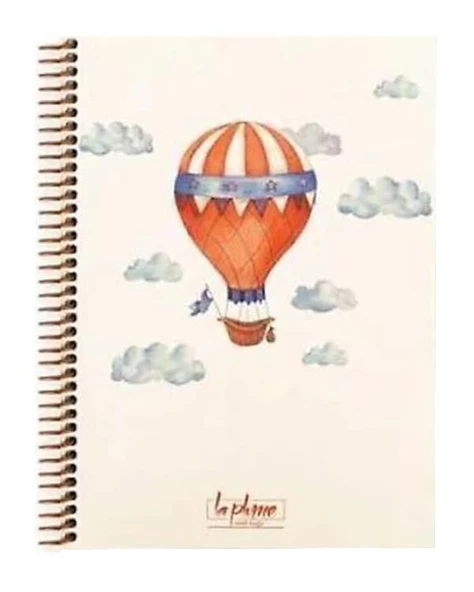 Keskin Color 17x24 Çizgili Defter La Plume Balloon - 4