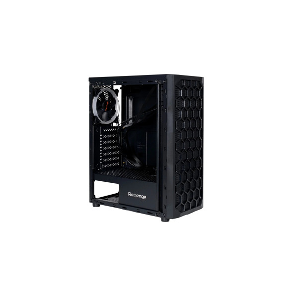 Revenge X-Drive 4 Adet Rgb Fanlı Mesh Panel Gaming Oyuncu Kasası - 2