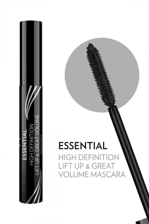 Hacim Etkili Siyah Maskara - Essential High Definition&Liftup&Great Volume Mascara - 4