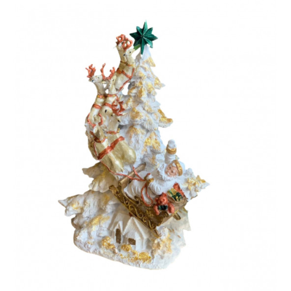 ÇAM AĞACINDA NOEL BABA DEKOR HS661-2 - 2