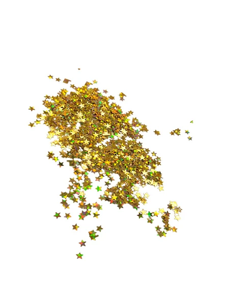 Epoksi Yıldız Şekli Glitter Gold