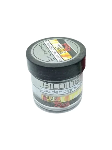 Rich Gilding Powder Yaldız Toz Pigment 60cc Gümüş ürün görseli