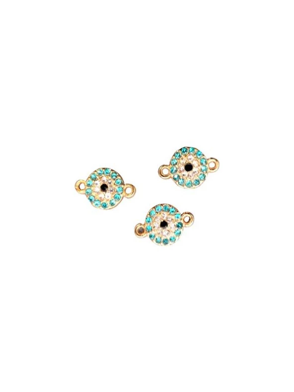 Kulplu Nazar Boncuğu Bileklik Ucu Mavi ürün görseli