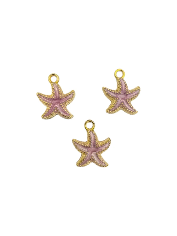 Deniz Yıldızı Kolye Ucu Lila ürün görseli