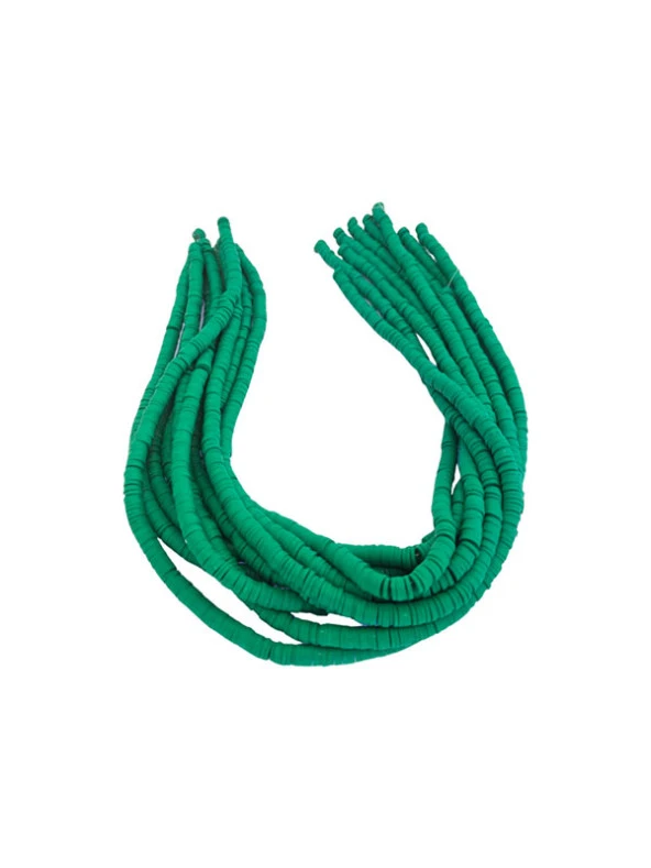 Fimo Boncuk Koyu Yeşil ürün görseli