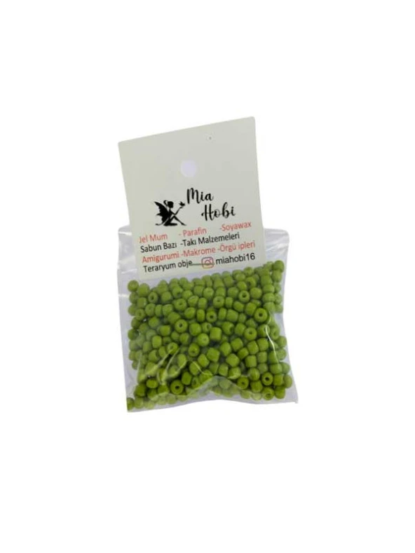 Kum Boncuk Yeşil ürün görseli