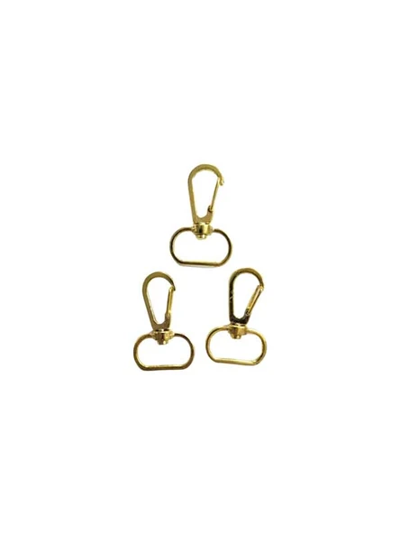 Papağan Klips Gold 2.5 cm
