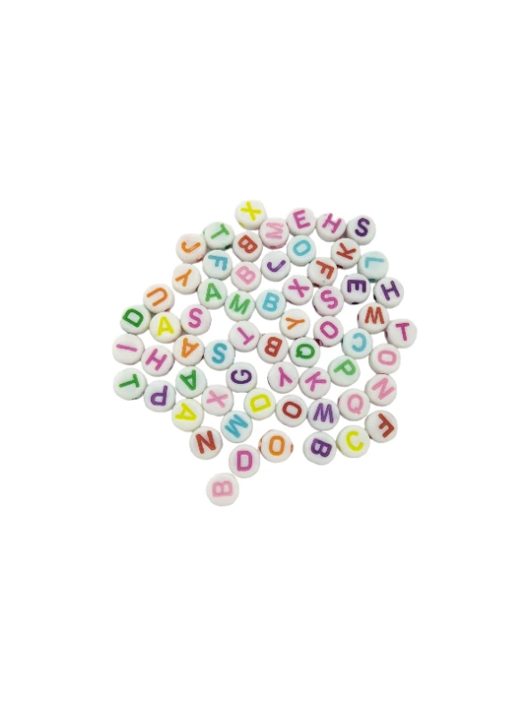 Renkli Harf Boncuklar ürün görseli