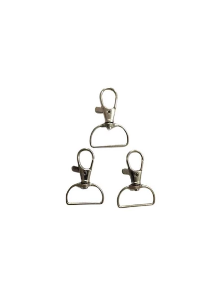 Papağan Klips 3 cm Gümüş ürün görseli