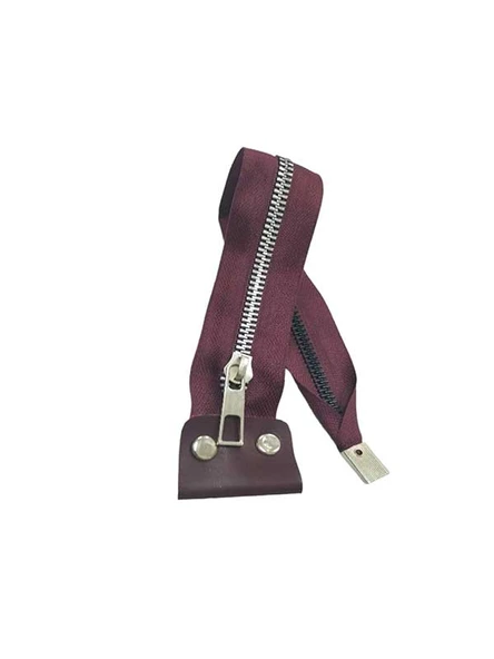 Çanta Fermuarı Bordo ürün görseli