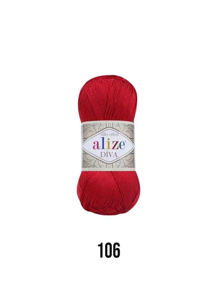Alize Diva 106 Kırmızı - 1