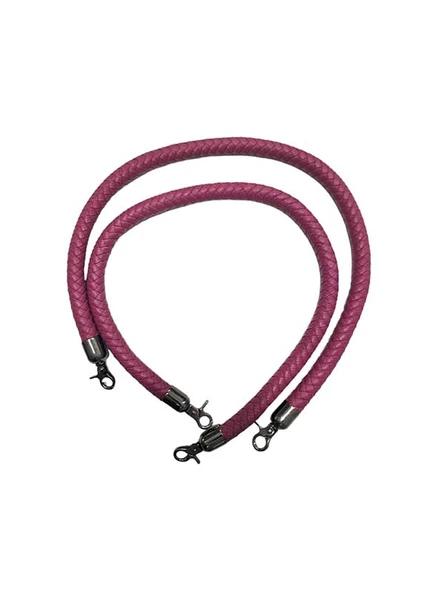 Çanta Sapı Koyu Pembe Siyah Uç ürün görseli