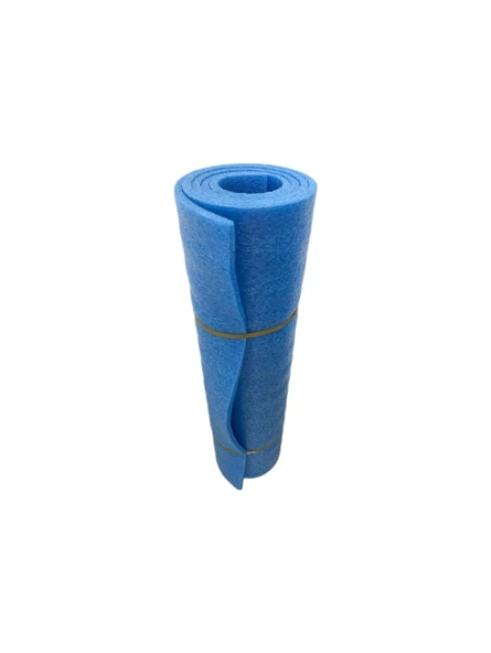 Ygt Ambalaj 1 Adet Mavi Pilates, Yoga, Kamp Matı (10 mm Kalınlık) - 170x60 cm - 3