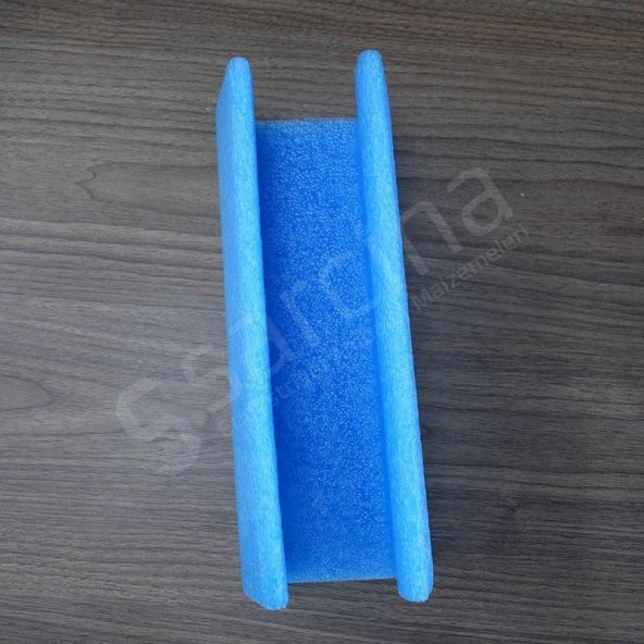 Ygt Ambalaj 10 Adet 100 cm  U70 Kenar Köşe Koruyucu Sünger Profil, Polietilen Köşe Koruyucu, - 2