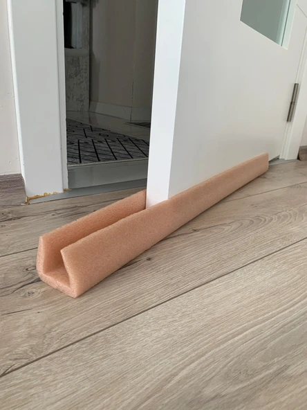 Ygt Ambalaj 10 Adet Geçmeli Kapı Altı Süngeri İzolasyon Soğuk Hava Kesici Toz Önleyici - 4