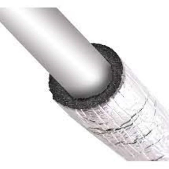 Ygt Ambalaj 2210 Mm Polietilen Alüminyum Folyolu İzole Boru 1 Metre 50 Adet - 2