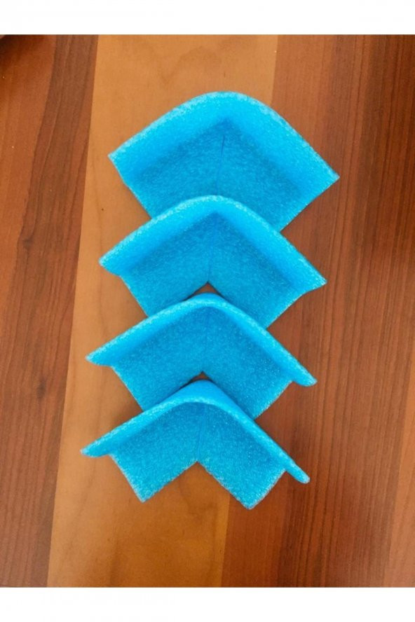 YGT Ambalaj L5x5 4 Adet Köşe ve 4 Metre Kenar Koruyucu Köpük Köşebent (Masa, Kapı, Sivri Köşeler İç) - 3