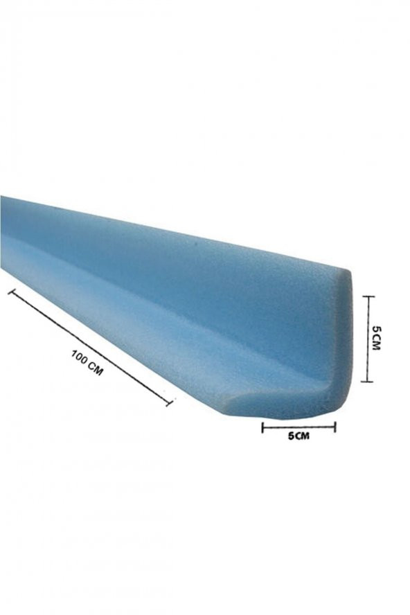 Ygt Ambalaj L5x5 Mavi 100 cm 20 Adet Koruyucu Polietilen Sünger Profil