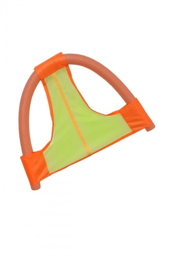 Ygt Ambalaj Turuncu Deniz Havuz Sandalyesi Koltuğu 150 x 6 cm Makarna ve File