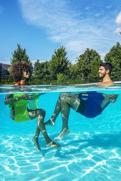 Ygt Ambalaj Swimchair Fileli  Deniz Havuz Sandalyesi Koltuğu Turuncu 1 adet - 5