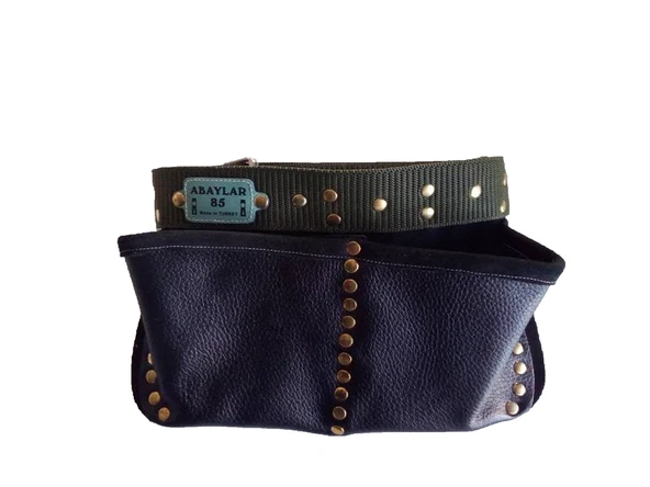 Abaylar Çivi Önlüğü (Önlük) Siyah Deri 1. Kalite ürün görseli