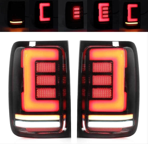 AUTOGP Vw amarok arka stop lambası led smoke stop 2011-2020 ürün görseli 1