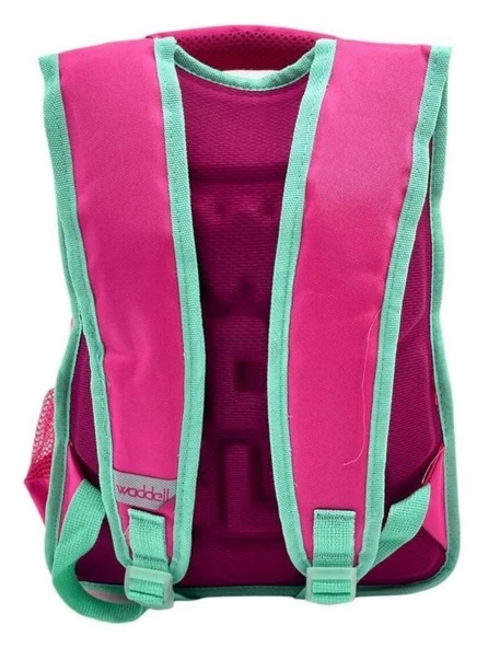 Waddell Bag Pembe Kalp Okul Sırt Çantası - Waddell Kız Okul Çanta Seti - Resim 4