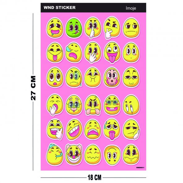 Emoji Sticker Seti