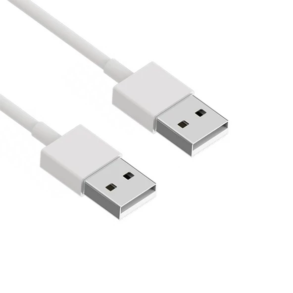 Ayt Usb Erkek Erkek A A 1 Metre Beyaz Kablo