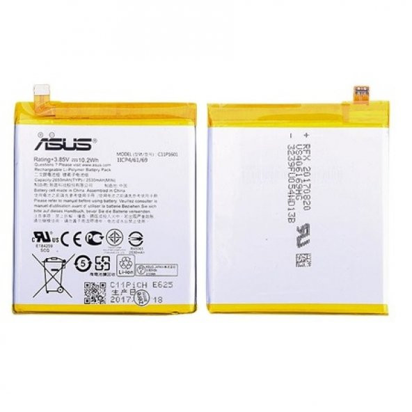 ASUS ZENFONE 3 GO LASER PİL BATARYA C11P1601 - 1