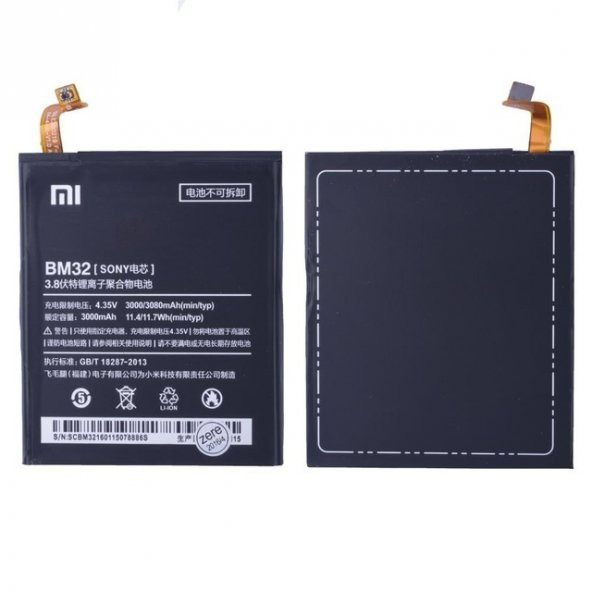 XİAOMİ Mİ4 PİL BATARYA BM32 3080MAH - 2