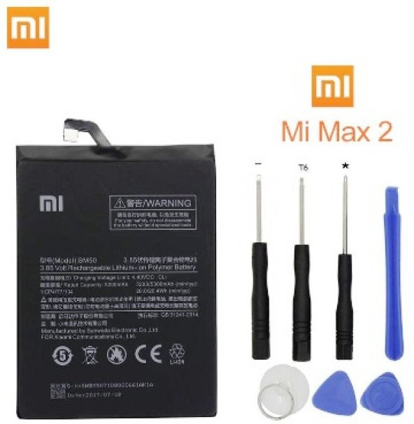 XİAOMİ MAX 2 PİL BATARYA BM50 VE TAMİR SETİ