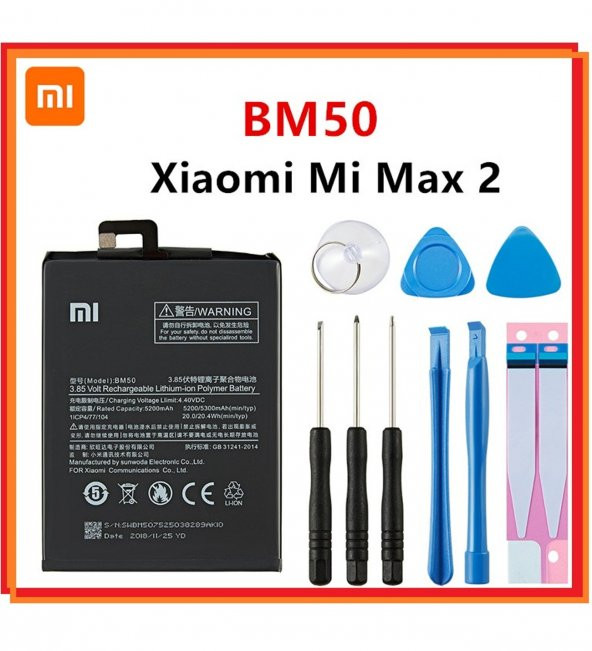 XİAOMİ MAX 2 PİL BATARYA BM50 VE TAMİR SETİ - 3
