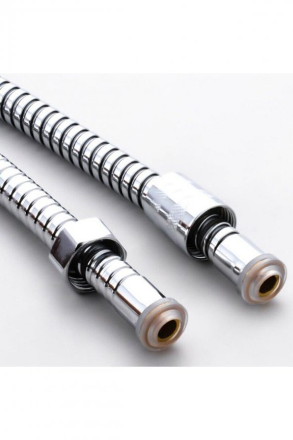 Kustar Yüksek Kaliteli Örgülü Spiralli Banyo Duş Hortumu 1,5 Metre - 2