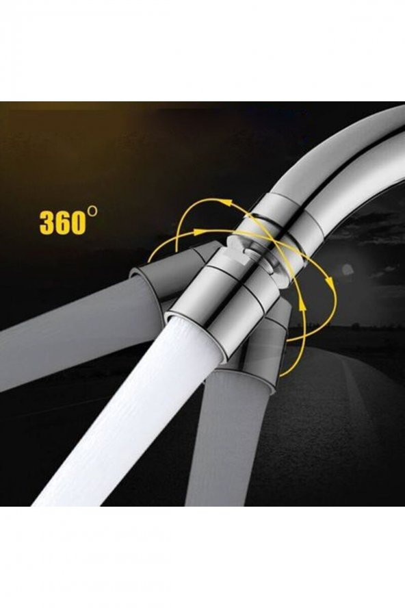 Kustar 360 Derece Oynar Başlıklı Çubuk Kol Mutfak Evye Bataryası - 2