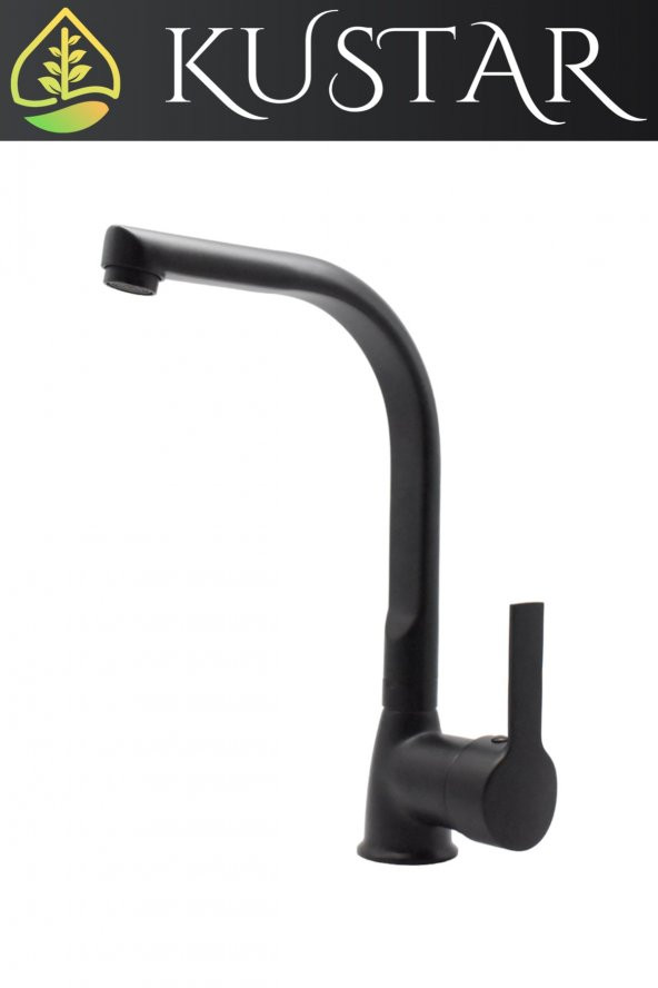 Kustar Mada Mat Siyah Mutfak Evye Bataryası - 3